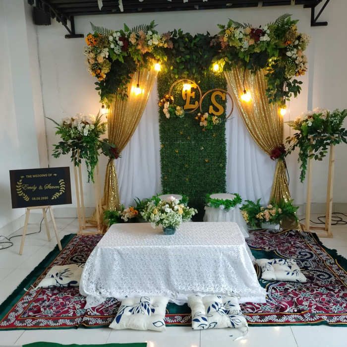 Detail Dekorasi Akad Nikah Dalam Rumah Nomer 47