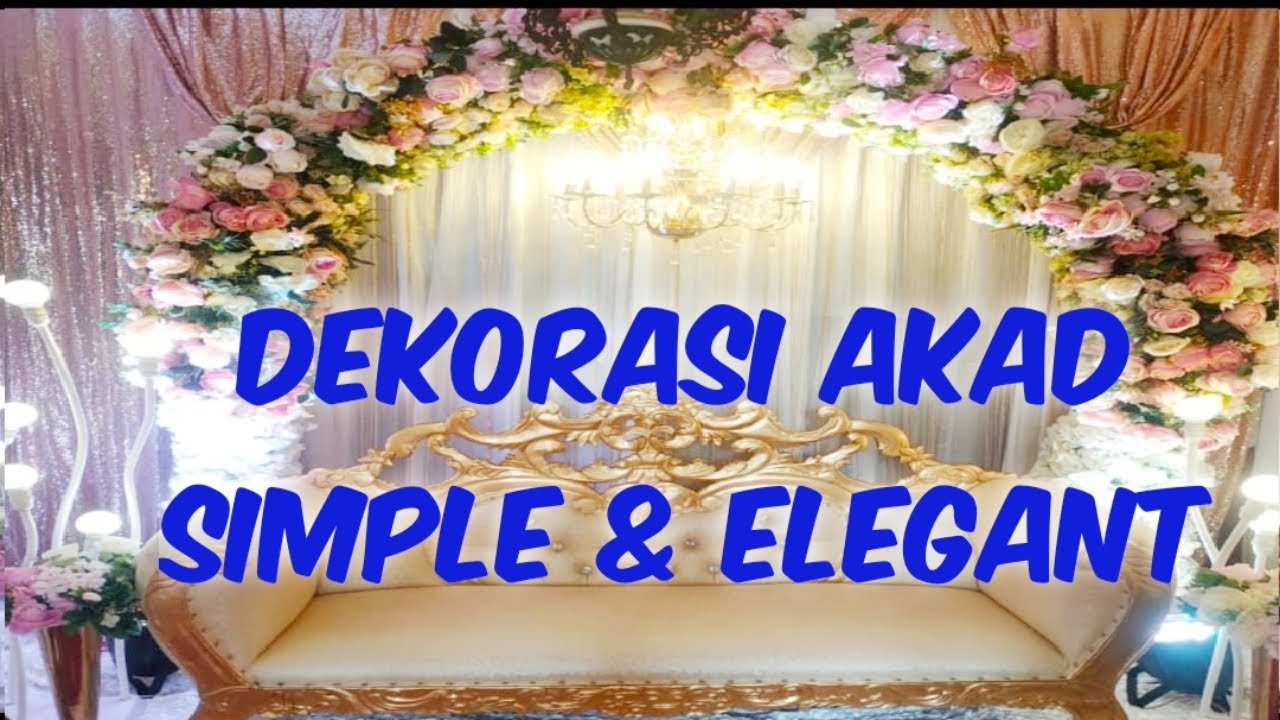 Detail Dekorasi Akad Nikah Di Dalam Rumah Nomer 17