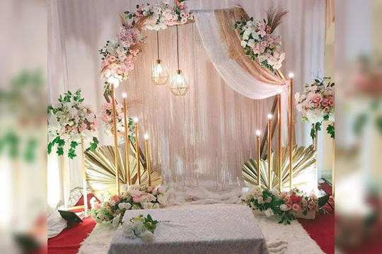 Detail Dekorasi Akad Nikah Minimalis Nomer 7