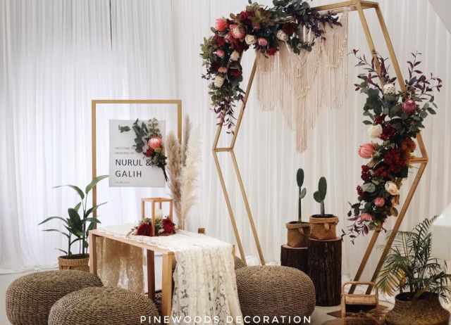 Detail Dekorasi Akad Nikah Minimalis Di Rumah Nomer 43