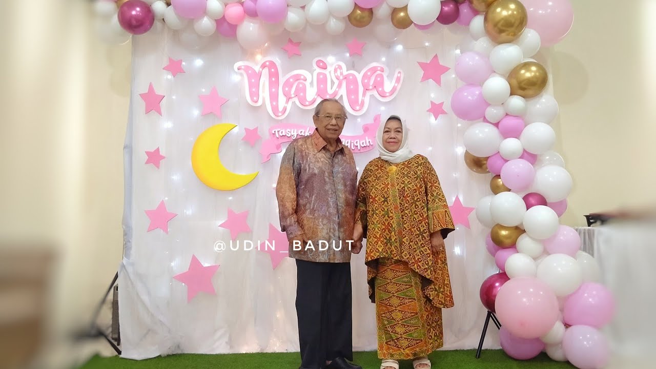 Detail Dekorasi Aqiqah Balon Pink Nomer 3