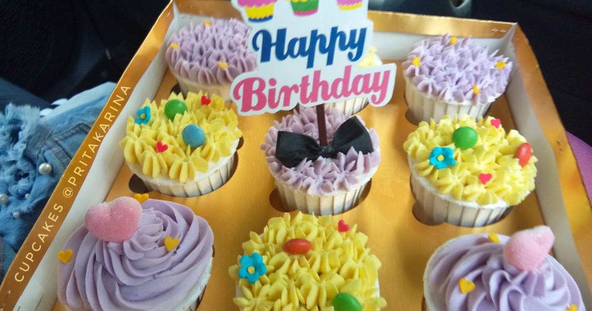 Detail Dekorasi Cupcake Ulang Tahun Nomer 3