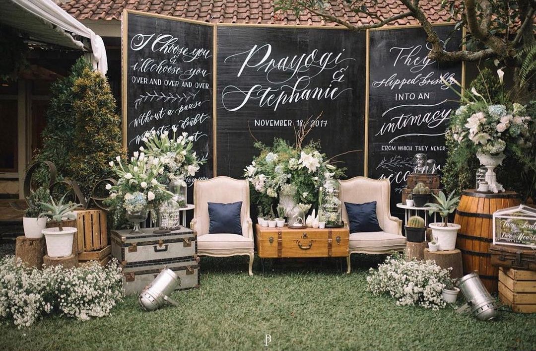 Detail Dekorasi Foto Booth Wedding Nomer 10