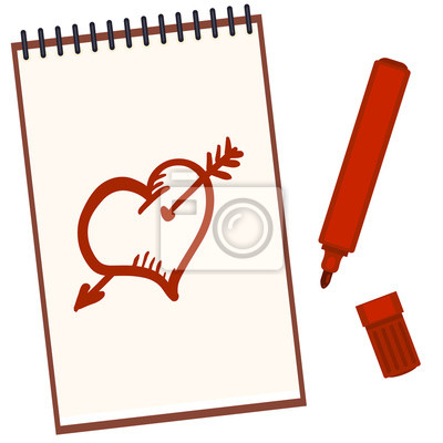 Detail Dibujo Libreta Y Lapiz Nomer 22