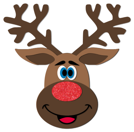Detail Draw Rudolph Face Nomer 18