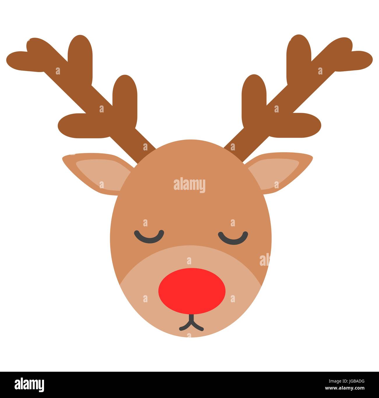 Detail Draw Rudolph Face Nomer 20