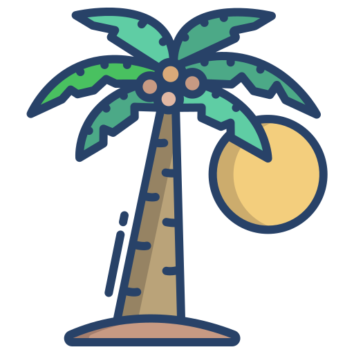 Detail Flat Palm Plant Nomer 17