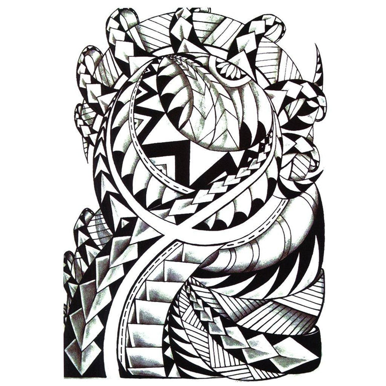 Detail Maori Lion Tattoo Nomer 20