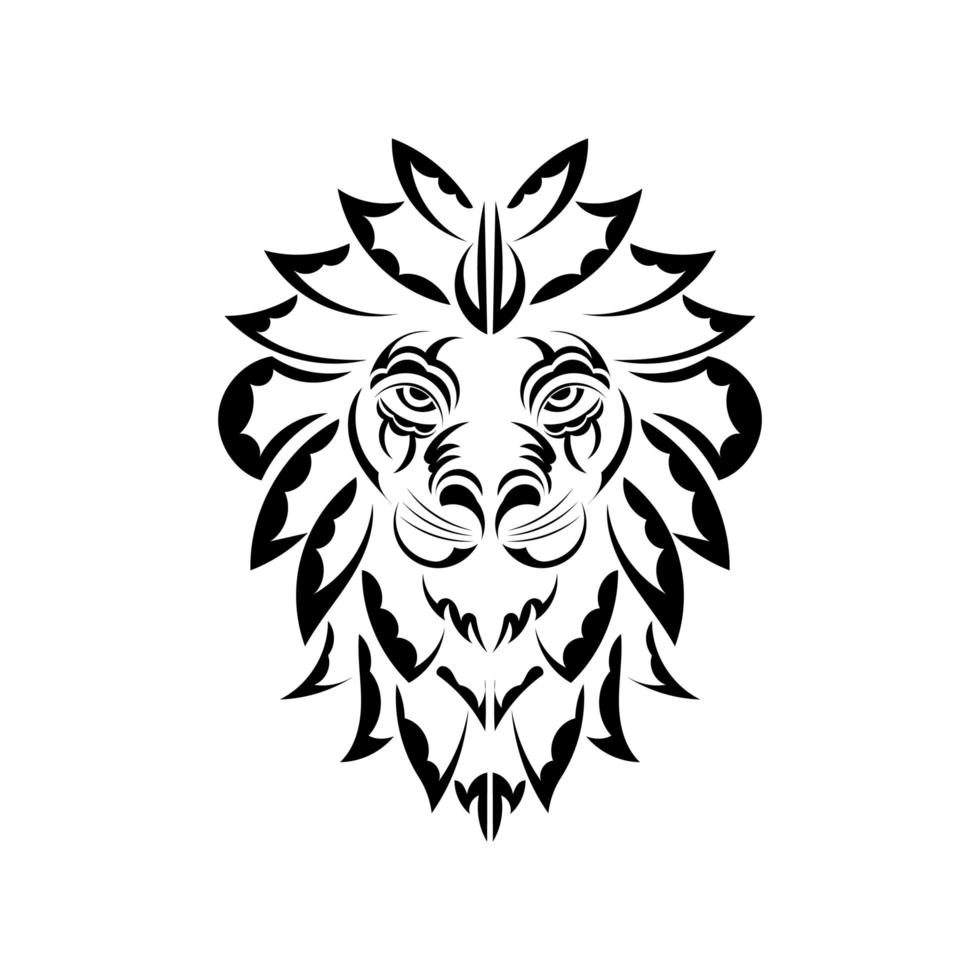 Detail Maori Lion Tattoo Nomer 7