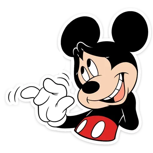 Detail Mickey Aufkleber Nomer 13
