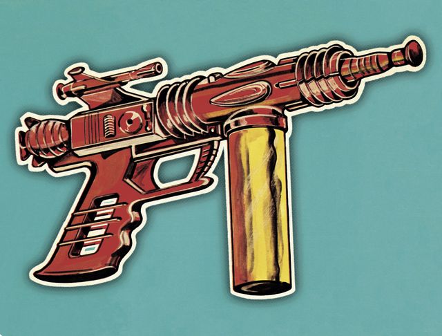 Detail Sci Fi Machine Gun Nomer 14