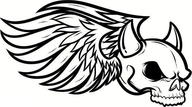 Detail Totenkopf Skizze Nomer 7
