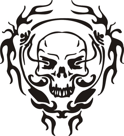 Detail Totenkopf Skizze Nomer 17