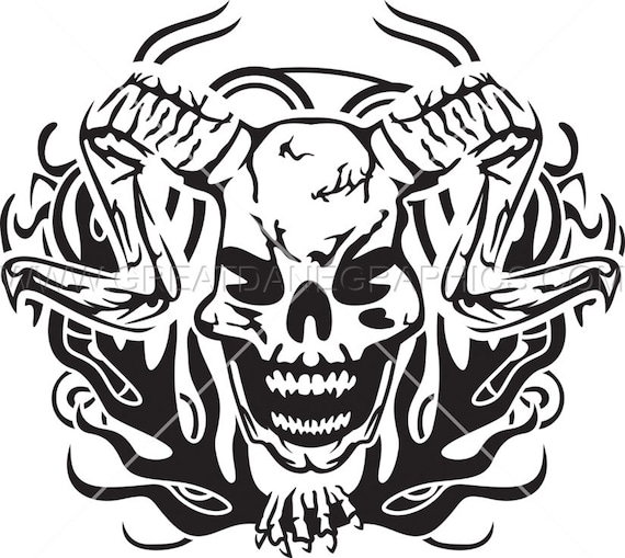 Detail Totenkopf Skizze Nomer 5