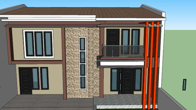 Detail Gambar Rumah Minimalis 2 Lantai Download Nomer 38