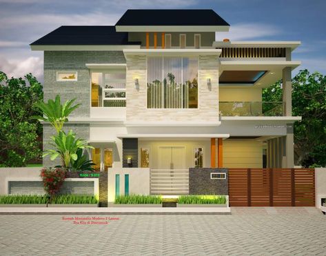 Detail Gambar Rumah Minimalis 2 Lantai Download Nomer 52