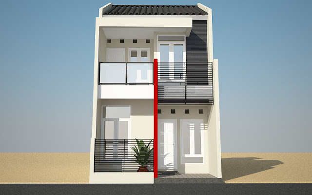 Detail Gambar Rumah Minimalis 2 Lantai Sederhana Nomer 30