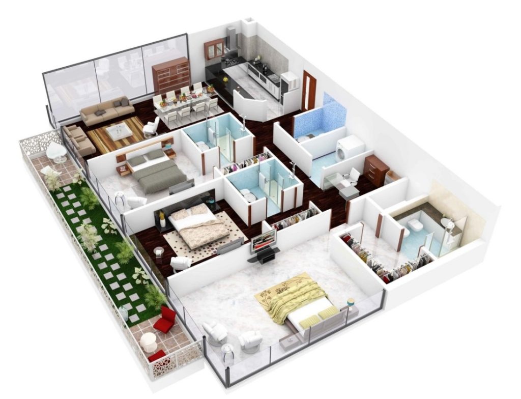 Detail Gambar Rumah Minimalis 3 Dimensi Nomer 30