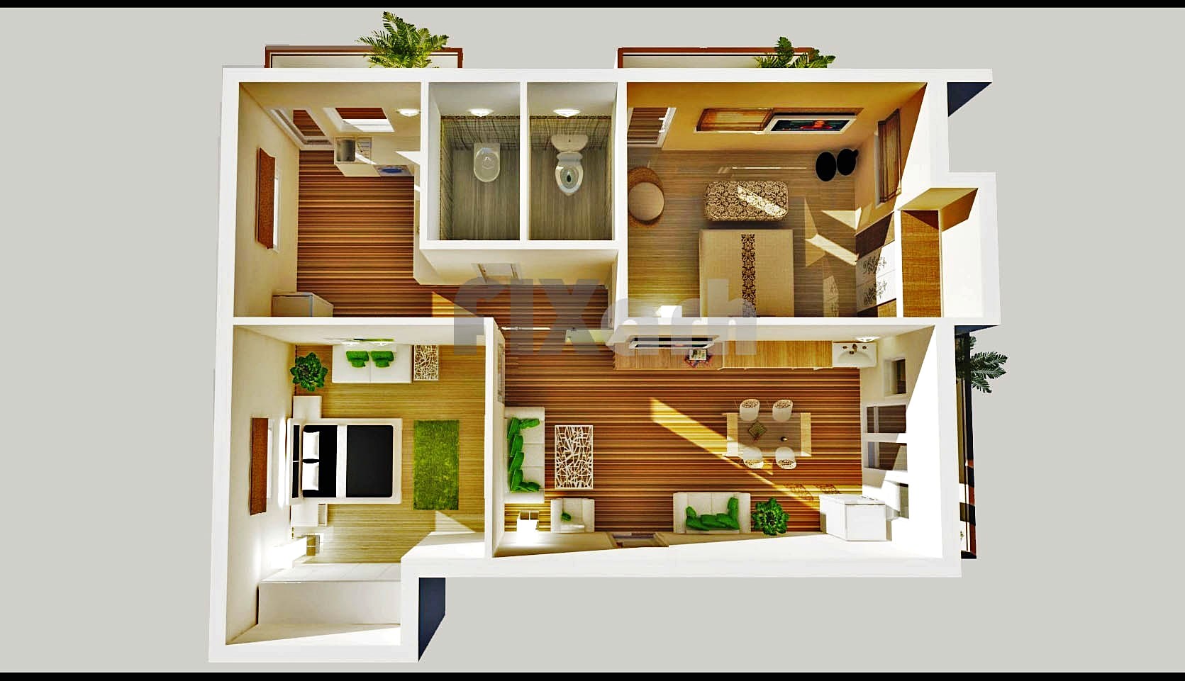 Detail Gambar Rumah Minimalis 3 Dimensi Nomer 39