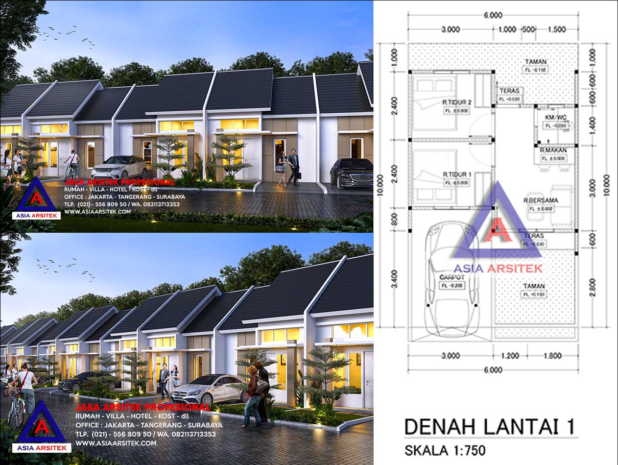 Detail Gambar Rumah Minimalis 3060 Nomer 4