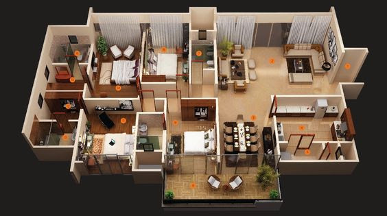 Detail Gambar Rumah Minimalis 4 Kamar Nomer 15