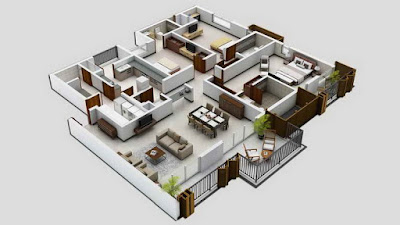 Detail Gambar Rumah Minimalis 4 Kamar Nomer 30