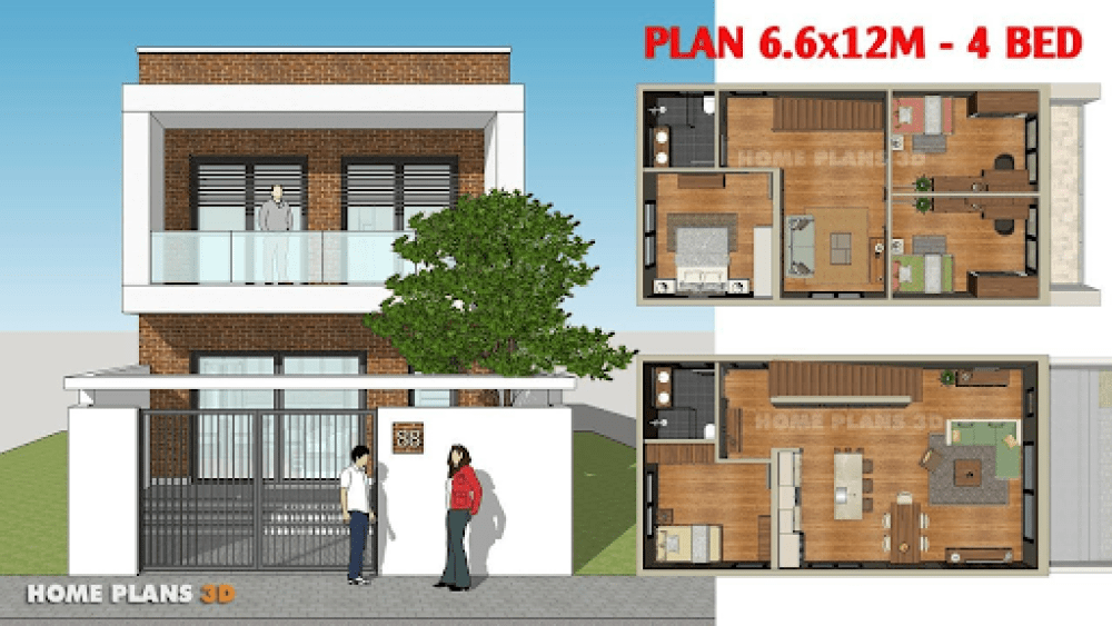 Detail Gambar Rumah Minimalis 4 Kamar Nomer 31