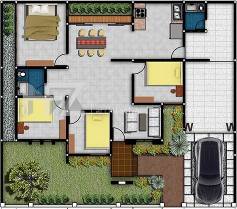 Detail Gambar Rumah Minimalis 4 Kamar Nomer 33