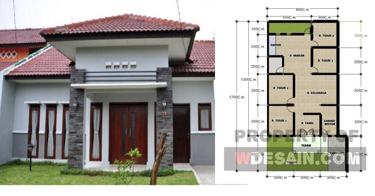 Detail Gambar Rumah Minimalis 4 Kamar Nomer 7