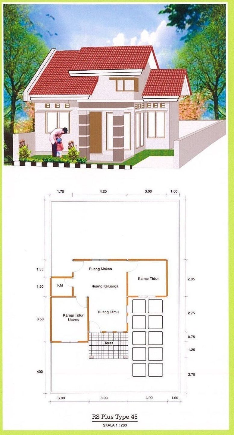 Detail Gambar Rumah Minimalis 6 X 7 Nomer 13