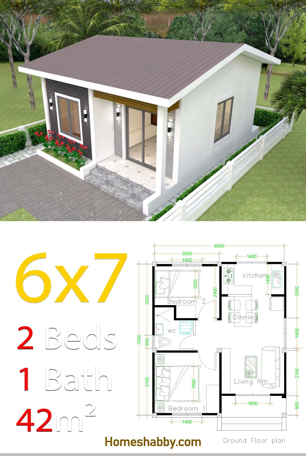 Detail Gambar Rumah Minimalis 6 X 7 Nomer 30