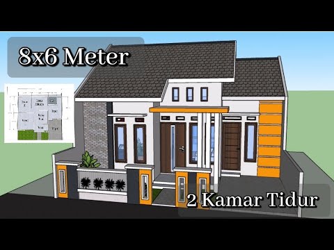 Detail Gambar Rumah Minimalis 6x8 Nomer 6