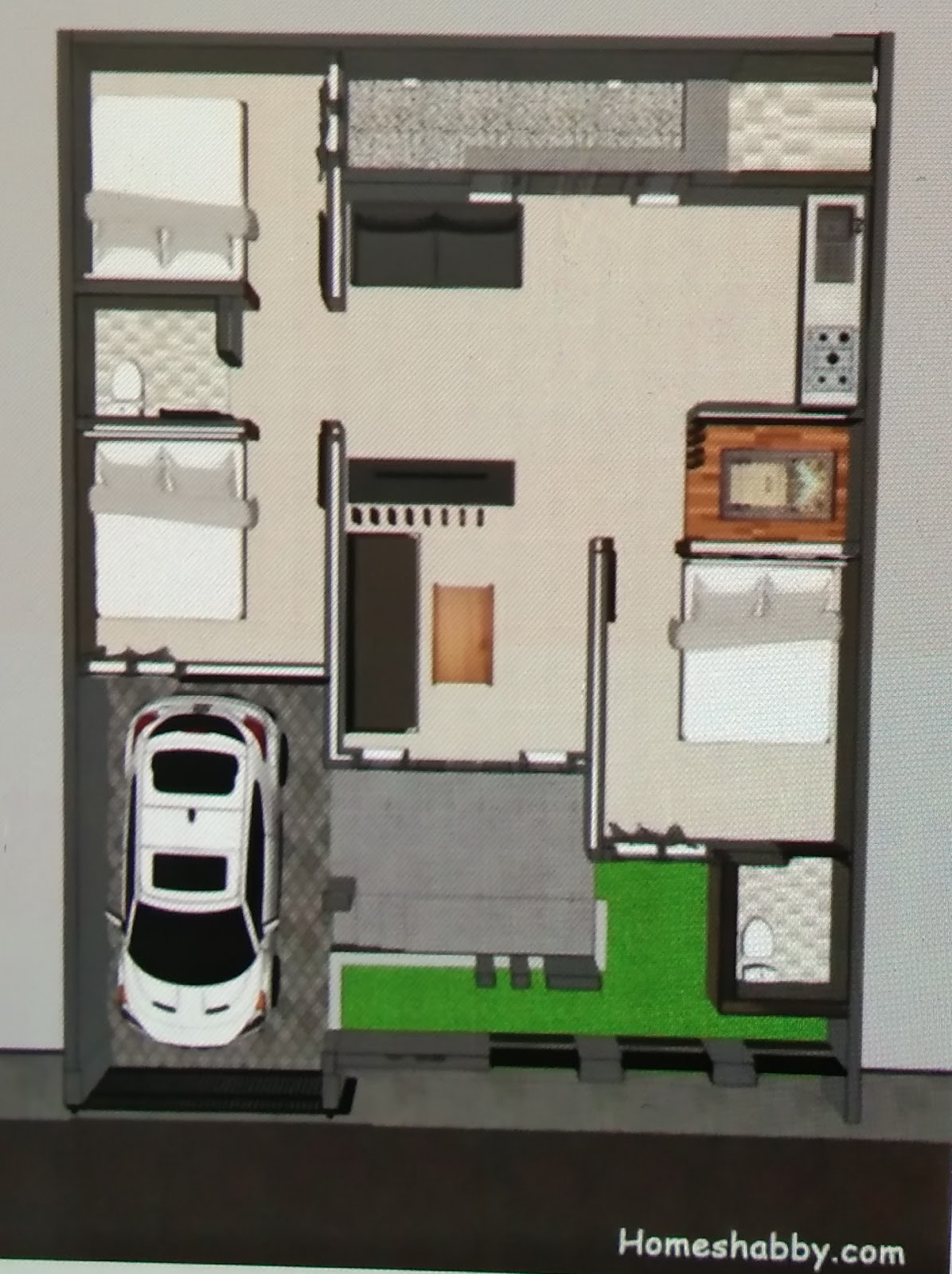 Detail Gambar Rumah Minimalis 9x12 Nomer 26
