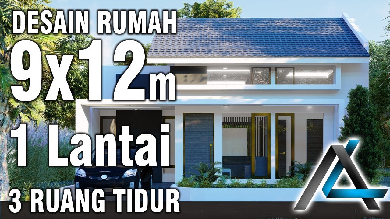 Gambar Rumah Minimalis 9x12 55+ Koleksi Gambar