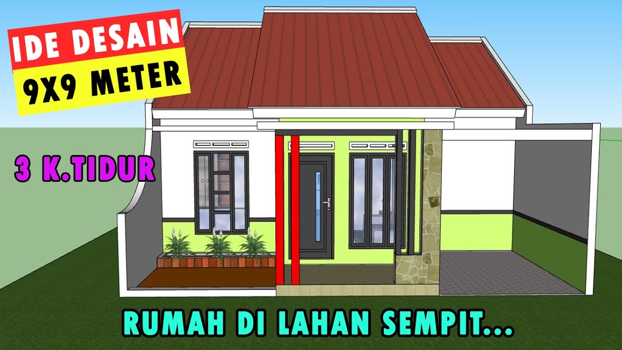 Detail Gambar Rumah Minimalis 9x9 Nomer 5