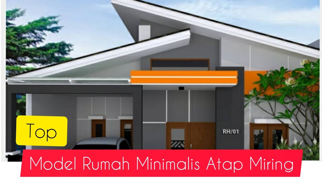 Detail Gambar Rumah Minimalis Atap Miring Nomer 13