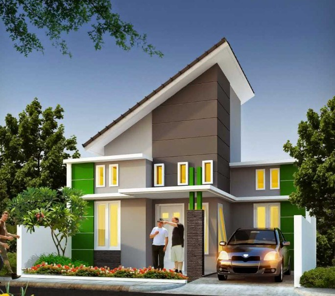 Detail Gambar Rumah Minimalis Atap Miring Nomer 25