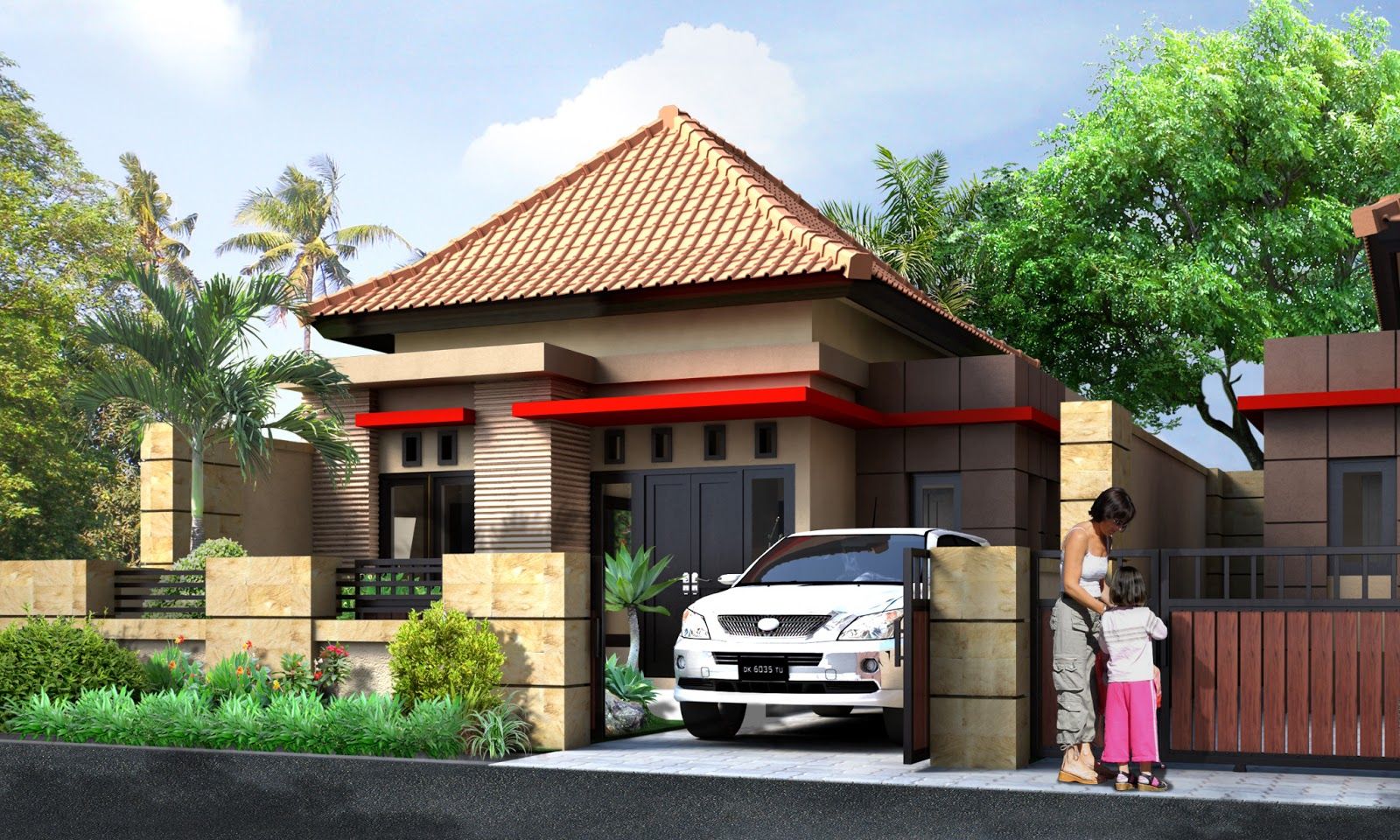 Detail Gambar Rumah Minimalis Bali Nomer 3