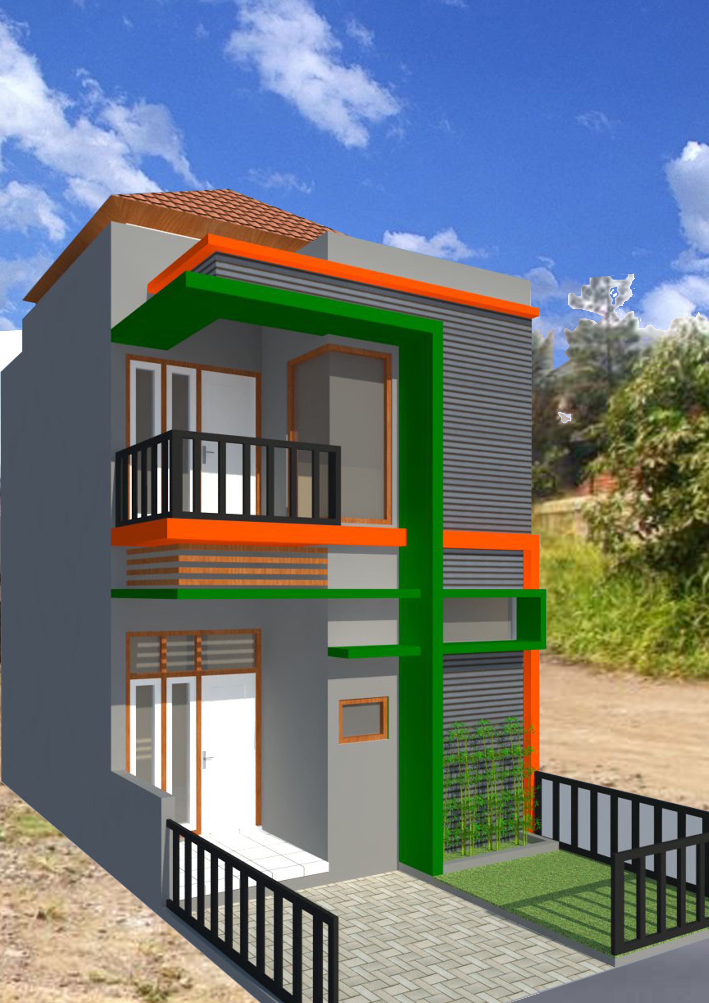 Gambar Rumah Minimalis Bertingkat 56+ Koleksi Gambar
