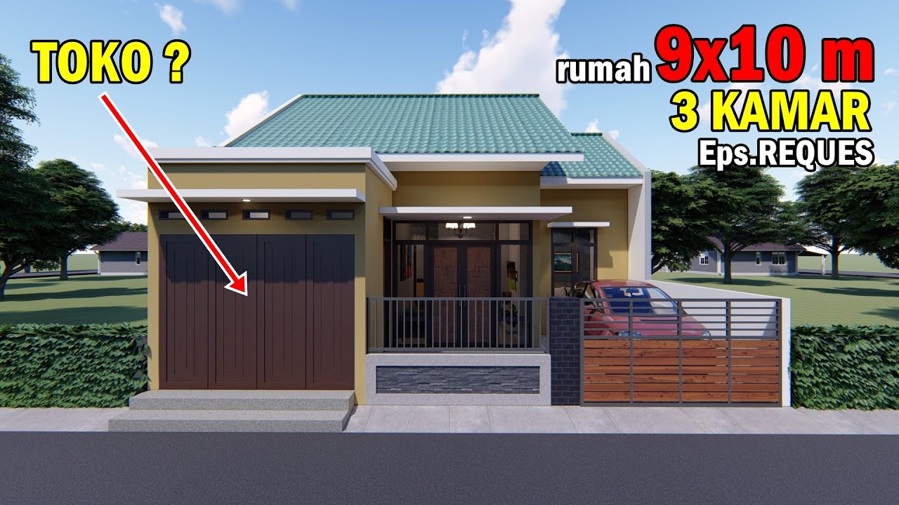 Detail Gambar Rumah Minimalis Depan Lebar Tanpa Bagasi Nomer 18