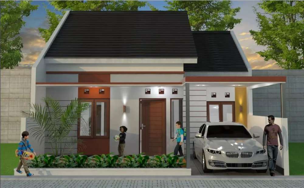 Detail Gambar Rumah Minimalis Depan Lebar Tanpa Bagasi Nomer 36