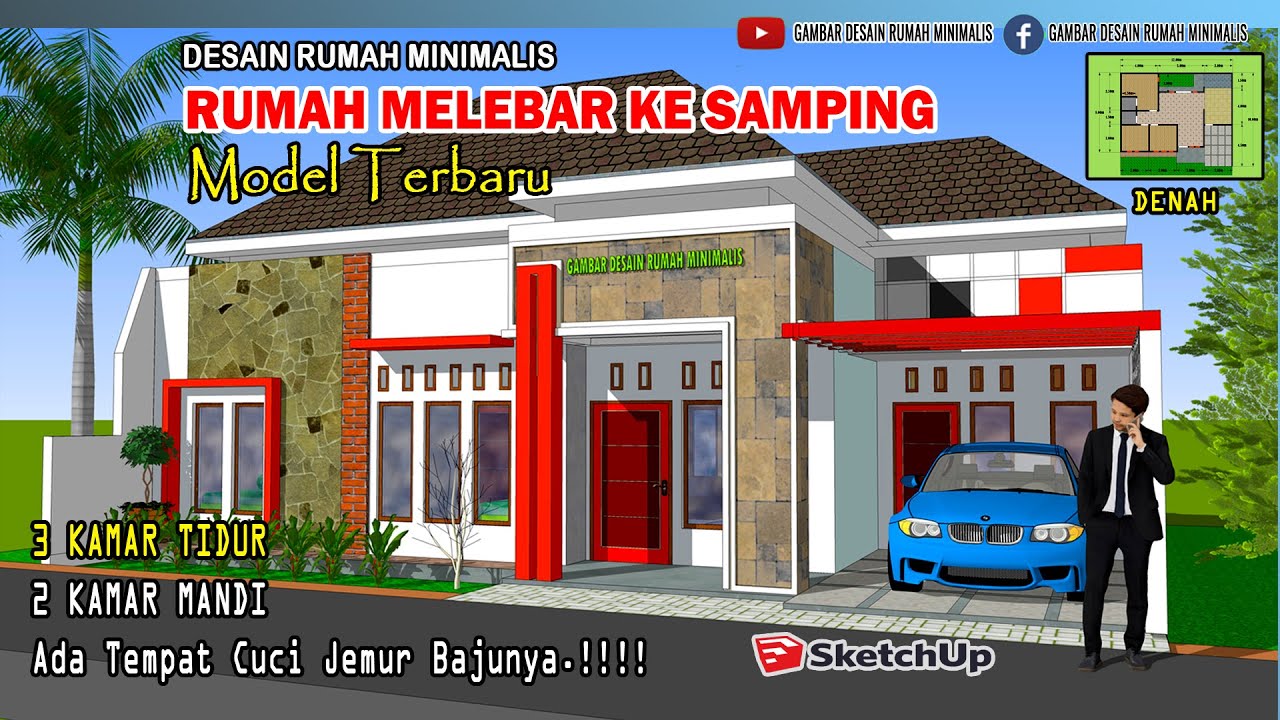 Gambar Rumah Minimalis Melebar Kesamping - KibrisPDR