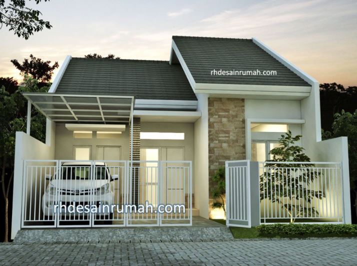 Detail Gambar Rumah Minimalis Modern 1 Lantai Nomer 27