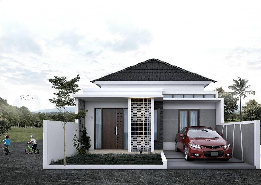 Detail Gambar Rumah Minimalis Modern 1 Lantai Nomer 56