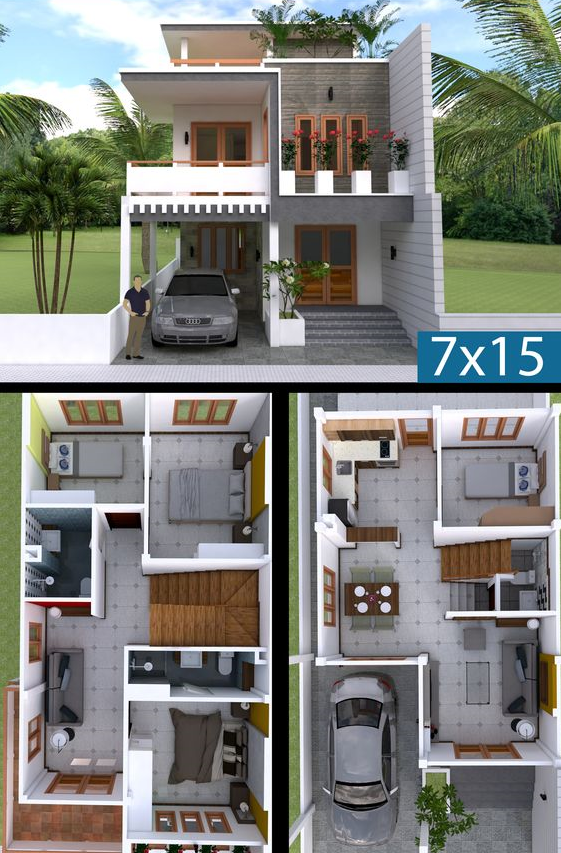 Detail Gambar Rumah Minimalis Nan Indah Nomer 25