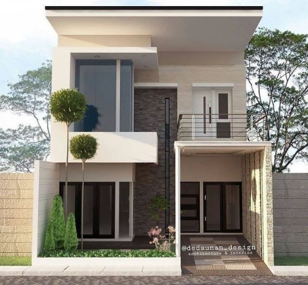 Detail Gambar Rumah Minimalis Sederhana 2 Lantai Nomer 15