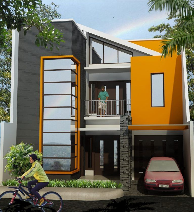 Detail Gambar Rumah Minimalis Sederhana 2 Lantai Nomer 29