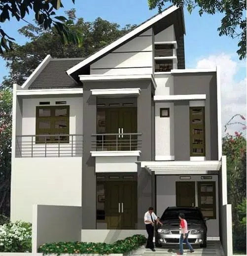 Detail Gambar Rumah Minimalis Sederhana 2 Lantai Nomer 32