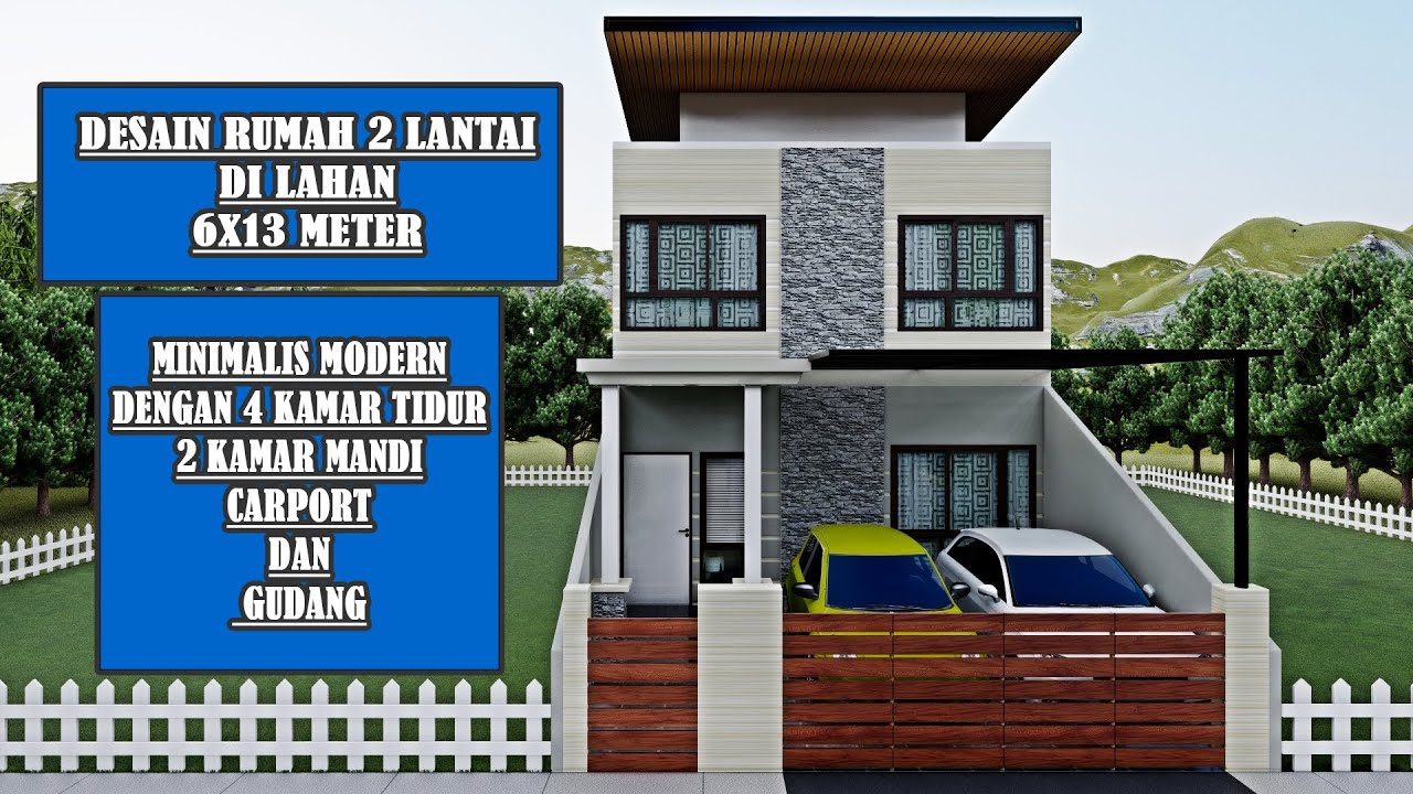 Detail Gambar Rumah Minimalis Terbaru 2 Lantai Nomer 30