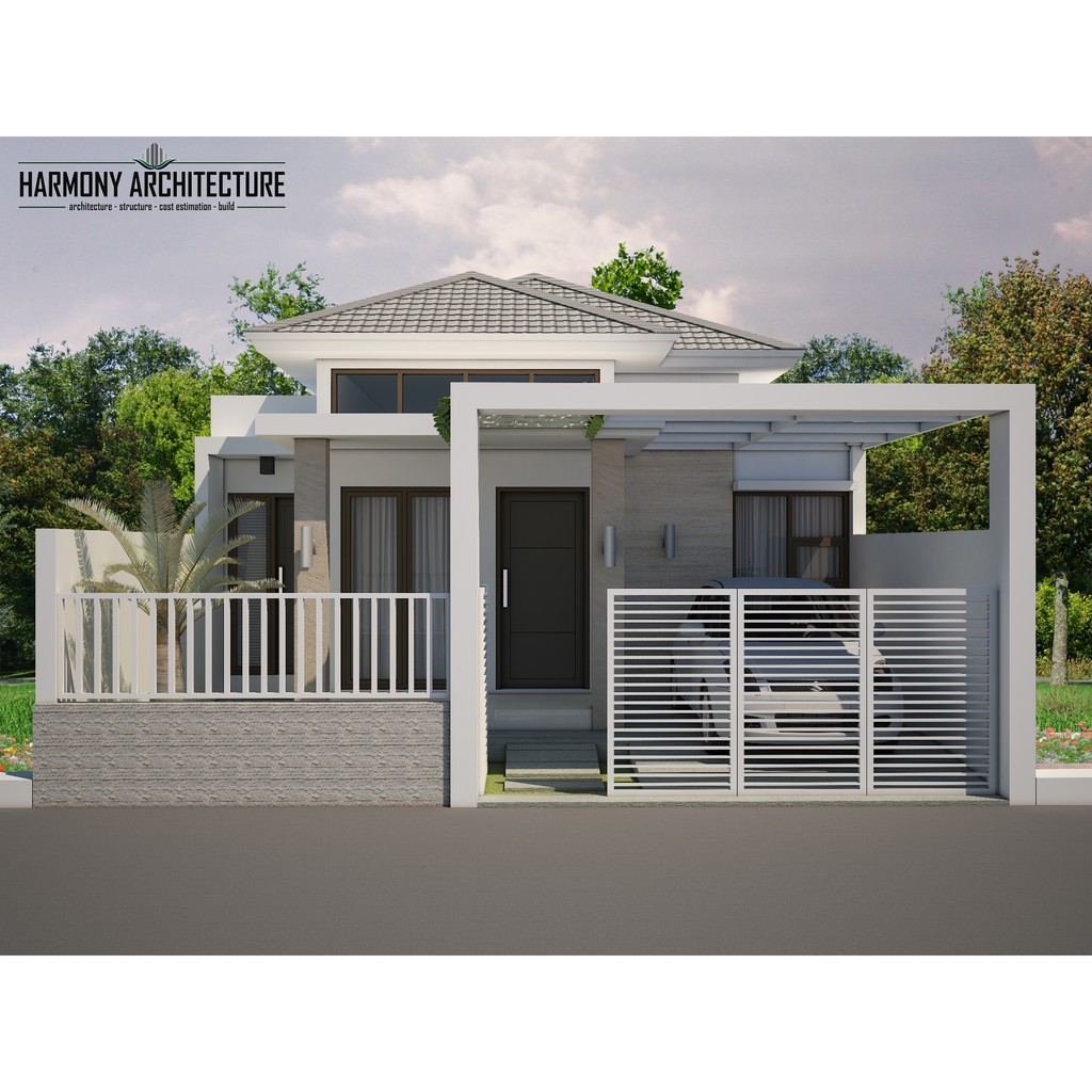 Detail Gambar Rumah Minimalis Tingkat 1 Nomer 33